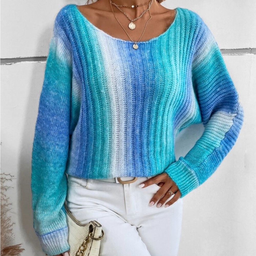 New - Women’s Ocean Blue Sweater